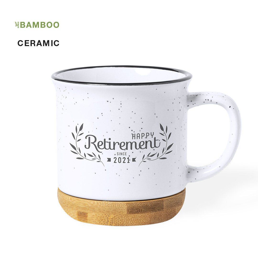 Tasse bi-matière composition