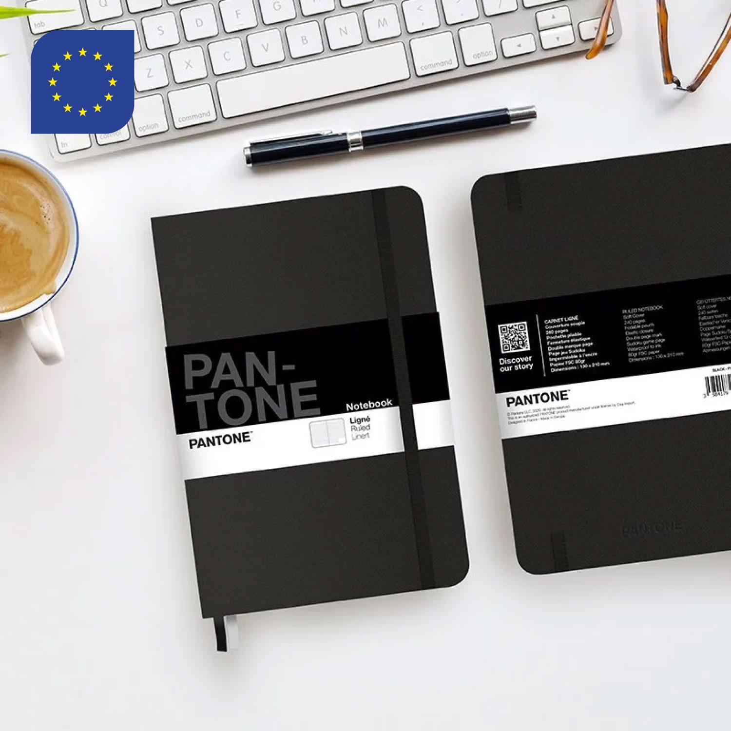 Carnet pantone couverture rigide