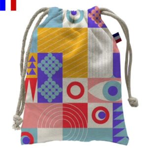 Pochon en coton fabriqué en France