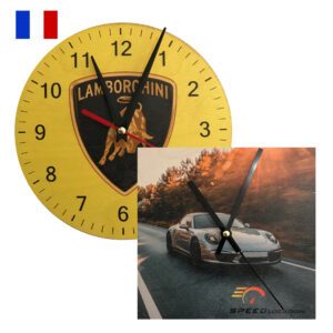 Horloge en bois fabriquée en France