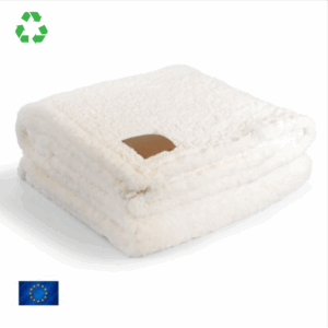 Grand plaid sherpa recyclé Made in Europe goodetik