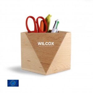 Pot à crayon hexagonal en bois Made in Europe goodetik