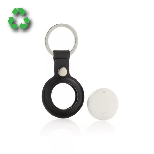 AirTag avec porte-clés recyclé personnalisable