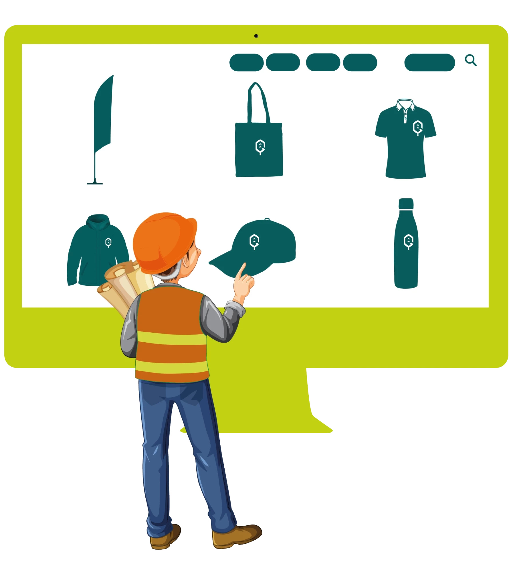 plateforme de dotation textile multi‑sites