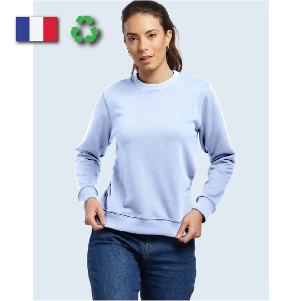 Sweat-col-rond-unisexe-coton-bio-made-in-France-personnalisable-1